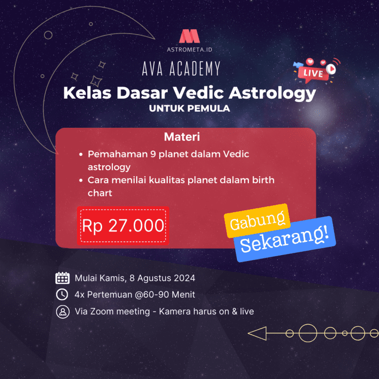 Level Dasar Vedic Astrology