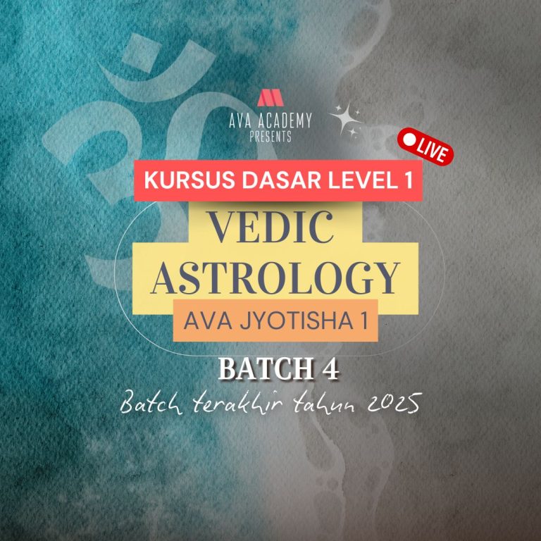 Vedic Astrology Level 1 Reguler – Batch 4 – 2025