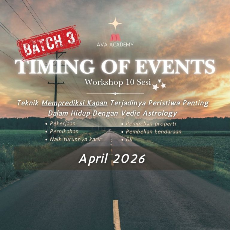 Timing of Events (AVATE) Batch 3