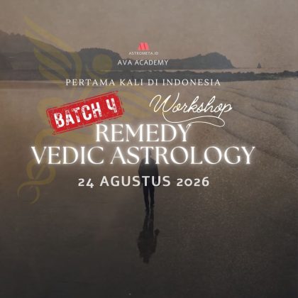 Workshop Remedy Vedic Astrology Lv 1 - Batch 4
